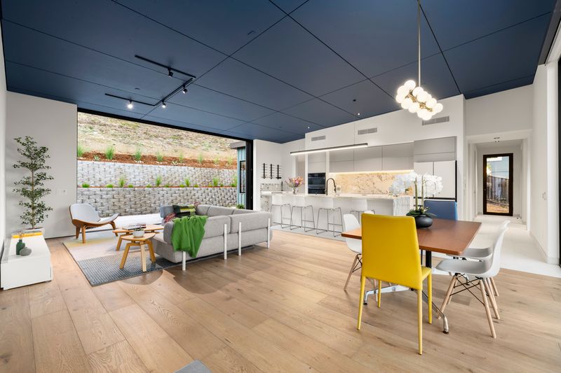 Great room with open kitchen
